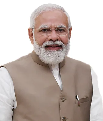 Official portrait photograph of Narendra Modi, Prime Minister of India — the leader whose May 2026 public appeals linked household austerity to national energy and foreign-exchange stress (Wikimedia Commons, Government Open Data License India)