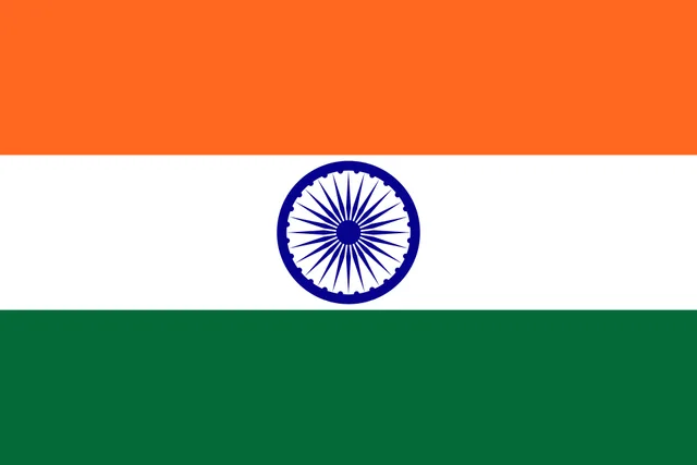 Flag of India—editorial symbol for Union-state governance context; not a party logo